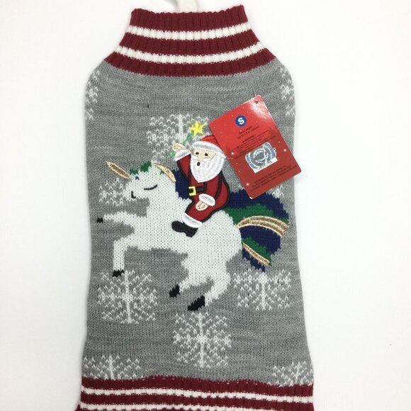 Pet Apparel Unicor‎ Holiday Sweater Size Small - Picture 1 of 3